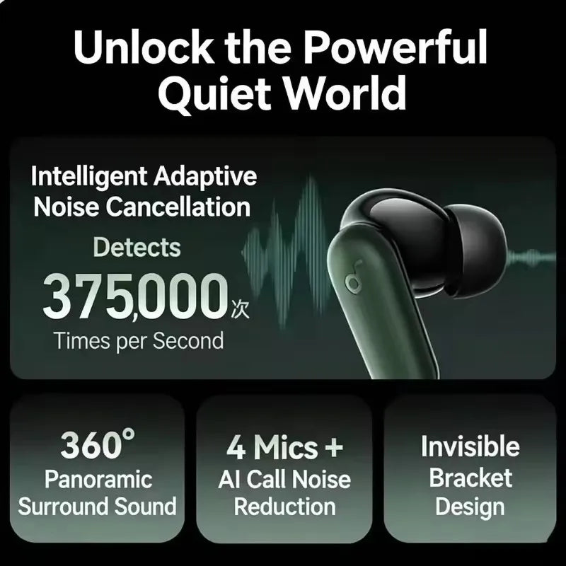By Anker Soundcore P30i Intelligent Noise Cancelling Bluetooth