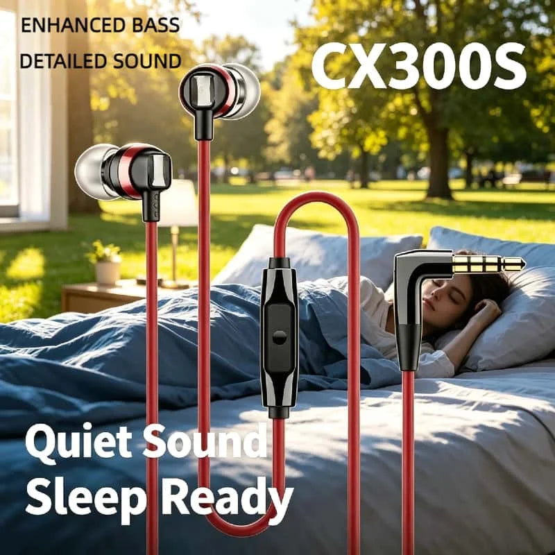 2026 CX300S In Ear Wired Earphones